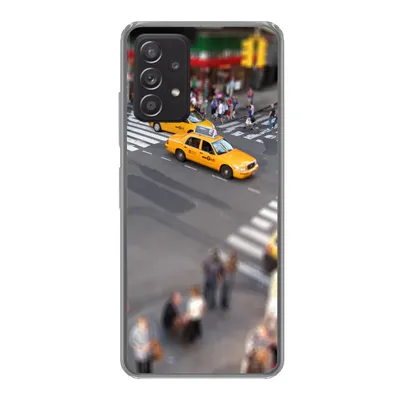 Produktbild von MuchoWow® Handyhülle Schutzhülle Hülle für Samsung galaxy a73 New York - Amerika - Taxi Silikon Softcase Handy Hülle - Handyhülle
