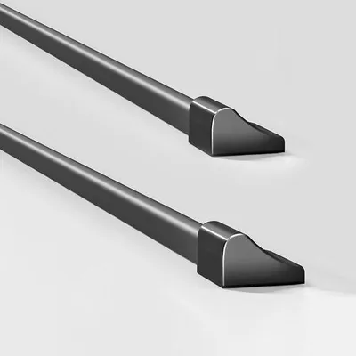 Produktbild von Schwarzes Aluminiumspatrandprofiel 95cm für Glasduschen