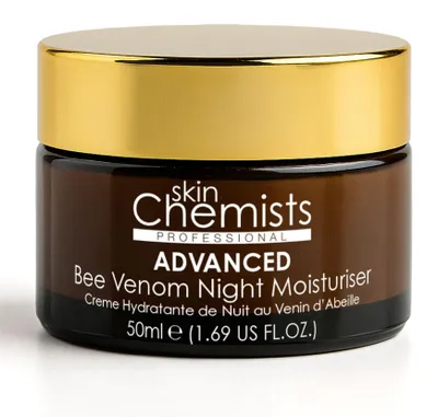 Produktbild von skinChemists Pro-5 Kollagen Bienenvenom Nachtfeuchtigkeitscreme 50ml