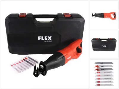 Produktbild von Flex RS 11-28 Säbelsäge 1100W im Koffer + 8x Sägeblätter ( 432.776 )