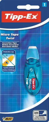 Produktbild von TIPP-EX Micro Tape Twist, Blau, 8 m, 5,5 cm, 1 Stück(e)