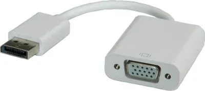 Produktbild von ROLINE DisplayPort-VGA Adapter, DP ST - VGA BU, Aktiv