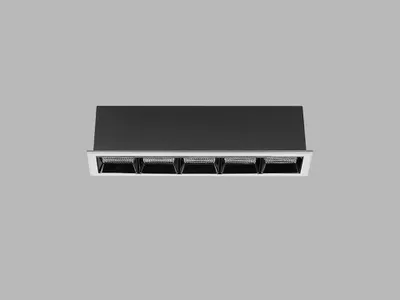 Image de LED2 2312741D TECO 5 W, dimmable 15 W, 4000 K, luminaire encastré blanc