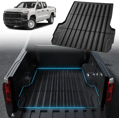 Zdjęcie produktu dla Mata ładunkowa do Chevrolet Colorado/GMC Canyon 2023-2024 - Idealne dopasowanie, antypoślizgowa, trwała - Akcesoria do pickupów