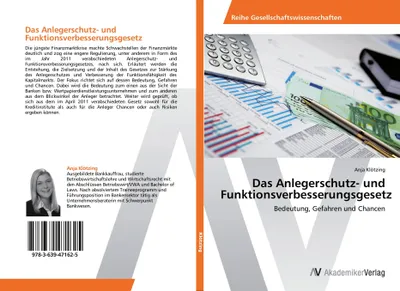 Produktbild von Das Anlegerschutz- und Funktionsverbesserungsgesetz