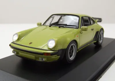 Produktbild von Minichamps 1:43 PORSCHE 911 TURBO 3.3 (930) – 1977 – GREEN METALLIC
