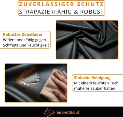 Produktbild von Sitzbezug Kunstleder – robuster & wasserabweisender Werkstattschoner für Autositze – ideal für Wartung, Reparatur & täglichen Schutz – langlebige Ausführung