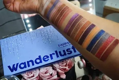 Produktbild von KBruShopWanderlust-Lidschatten-Palette Farmasi 18 Farbtöne