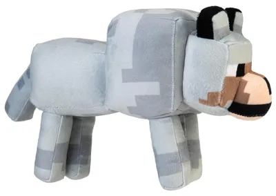 Obrázek produktu pro Plyšový vlk Minecraft 28 cm