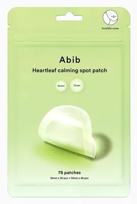 Obrázok produktu pre Abib – upokojujúce náplasti na akné Heartleaf, 78 náplastí