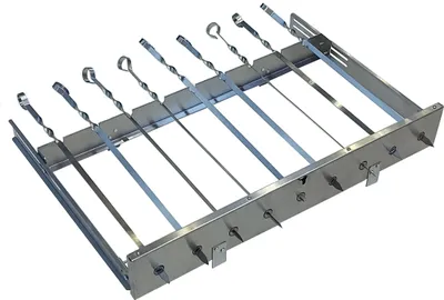 Produktbild von walexo Spießdreher (universell), incl. 9 Edelstahlspieße ohne Motor