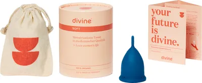 Produktbild von DivineCup - Menstruationstasse - Größe M - 5 Farben