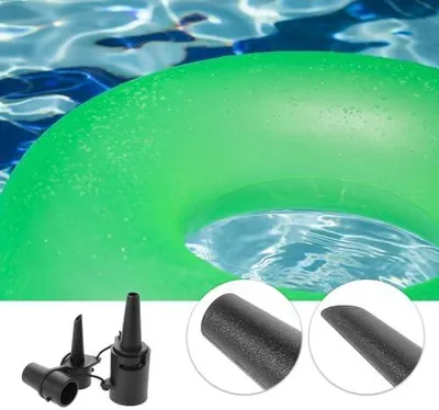 Produktbild von Adapterdüse für Luftmatratzenpumpen aus Nylon in Schwarz