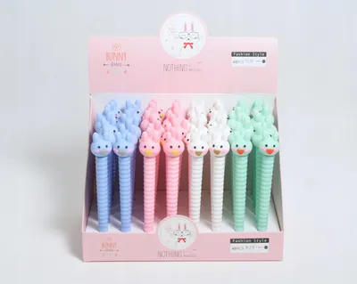 Produktbild von Fineliner Hase Kaninchen - Süßer Kinderstift für Schule & Hausaufgaben - Tolle Optik