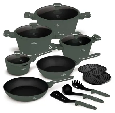 Produktbild von Berlingerhaus BH-8208 15 ks Matte Green Collection