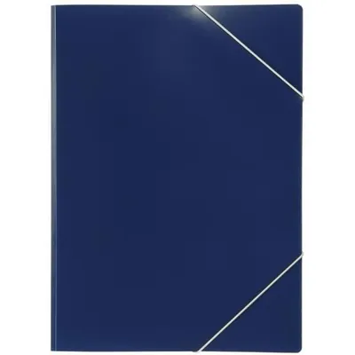 Produktbild von Elba Span folder, PP Dark Blue, 23 cm, 31,5 cm, Blau, 10 Stück