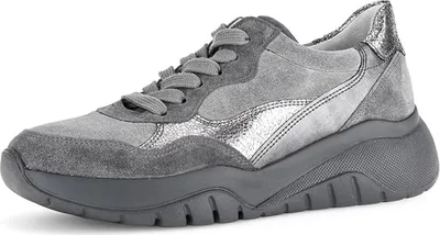 Produktbild von Gabor Shoes Sneaker Low - Grau Leder/Synthetik : Normal : 43 Größe: 43 Weite: Normal