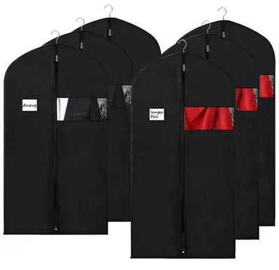 Produktbild von Kleidersäcke Set 60x100cm + 60x120cm für Anzug, Mantel, Jacke