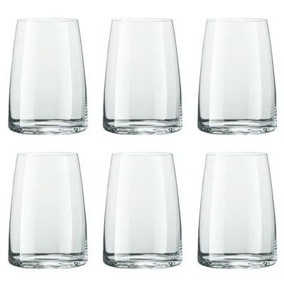 Produktbild von Schott Zwiesel 120590 Sensa Universalbecher, 500 ml, Kristallglas, klar (6 Stück)