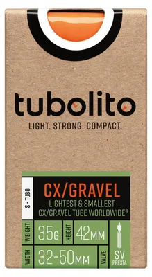 Image de Chambre à air -S-Tubo-CX/Gravel-All-SV42 - Orange - Tubolito