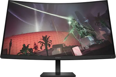 Produktbild von OMEN by HP OMEN by 31,5 Zoll QHD 165 Hz Curved Gaming-Monitor – OMEN 32c, 80 cm (31.5"), 2560 x 1440 Pixel, Quad HD, LCD, 1 ms, Schwarz