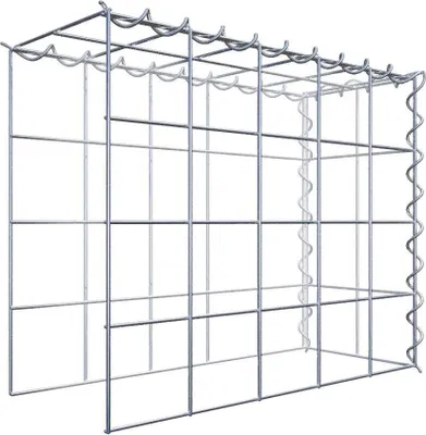 Produktbild von Anbaugabione Typ 4 50 cm x 40 cm x 20 cm (L x H x T), Maschenweite 10 cm x 10 cm, Spirale