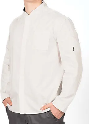 Immagine prodotto di Le Chef DF118L | Giacca da cuoco a maniche lunghe - Colore: Bianco - Taglia: XL