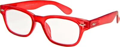 Produktbild von I NEED YOU WOODY G14600 rot +2,00 dpt. Kunststoff