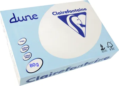 Immagine prodotto di Clairefontaine 3270C Carta multifunzione Clairefontaine color sabbia, DIN A4, 80 g/m²