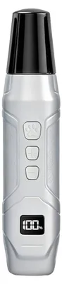 Produktbild von INF Wiederaufladbarer Krallenschleifer für Hunde und Katzen USB-C ABS 16cm Elfenbein