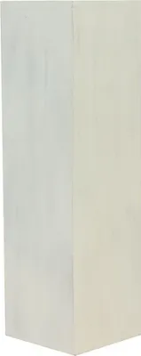 Produktbild von Säule Holzsäule Dekosäule Podest Ständer Sockel Blumenständer Holz Lime-Weiß klein 65 cm