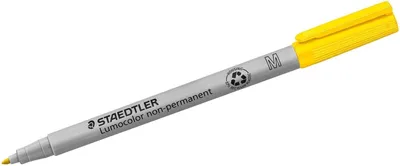 Produktbild von Staedtler Lumocolor non-permanent M, Gelb