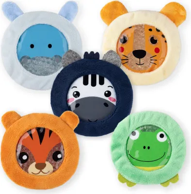 Produktbild von Navaris Kühlkissen 5 teilig - 5x Kälte Kissen Set kalt - Gelkissen Kompresse Kühlpack - Gel Kühlpads für Kinder und Erwachsene