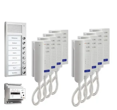 Produktbild von TCS pre:pack8 Gegensprechen PPA08-EN/02 Aufputz