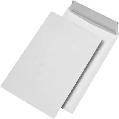 Produktbild von Versandtaschen C5 162x229 mm haftklebend ohne Fenster - weiss - 1000 Stück
