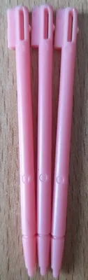 Produktbild von Ersatzstifte für Nintendo DS Classic NEU Touch Pen Stylus Drittanbieter NDS Eingabestifte 3x Rosa / Pink
