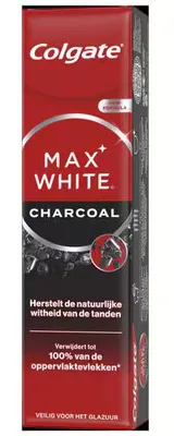 Produktbild von Colgate Tandpasta Max White Charcoal (75 ml)
