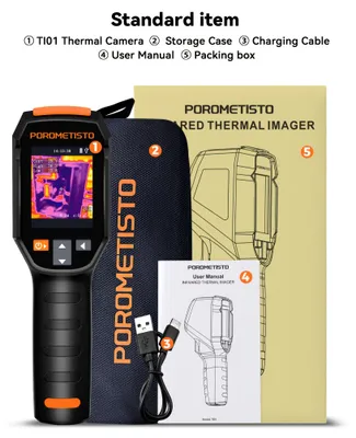 Produktbild von Infrarot-Wärmebildkamera - Wärmebildkamera - Temperaturscanner - Thermografische Kamera