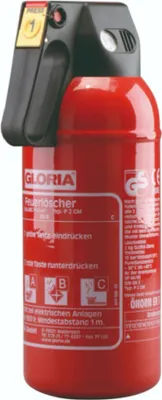 Produktbild von GLORIA Autofeuerlöscher P2GM kpl. mit Kfz.-Halter Mano. 13A 89B C