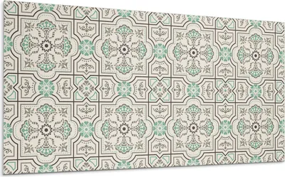 Produktbild von Muster Mit Geometrischen Motiven – Selbstklebende Fliesen – Wandverkleidung – Wandpaneel – PVC Fliesen – Vinylflisen – PCV Flisen – Selbstklebend – Wanddeko – 120 x 60 cm