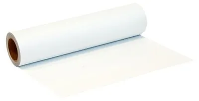 Produktbild von Plottermarie Plotterfolie Flex S für kreative Veredelungen – Plotterfolie für Textildruck, T-Shirts, Baumwolle, Polyester & Plotterprojekte White 100 x 50 cm