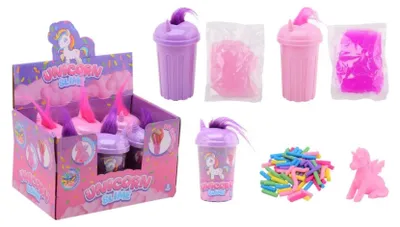 Immagine prodotto di Set di slime a forma di unicorno Johntoy