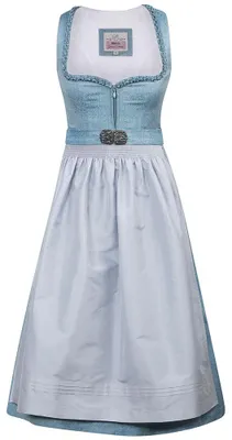 Produktbild von Dirndl Donaustauf 70cm Länge himmelblau 34