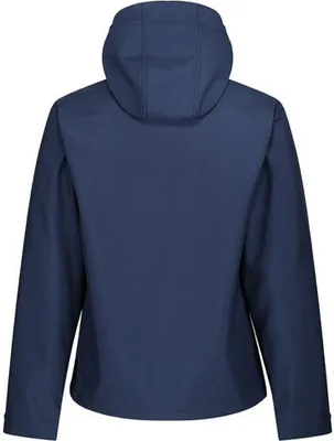 Productafbeelding van Regatta - "Venturer" softshell jas met capuchon voor heren, model PC4272 (XL) (zwart/zwart)