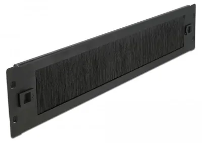 Image de DELOCK 19" Kabelmanagement Bürstenleiste 2 HE schwarz
