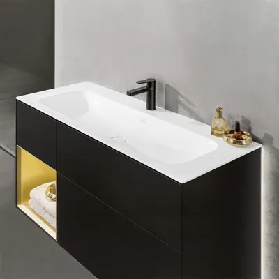Produktbild von Villeroy & Boch Finion Schrankwaschtisch 120 cm mit Hahnloch, ohne Überlauf