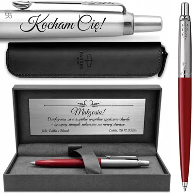 Produktbild von Parker Jotter 60 Kugelschreiber Rot mit Gravur Geschenk