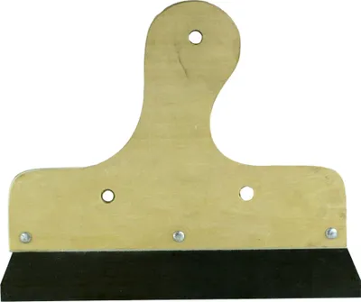 Produktbild von Flächenspachtel 400 mm Federstahl mit Naturholzheft