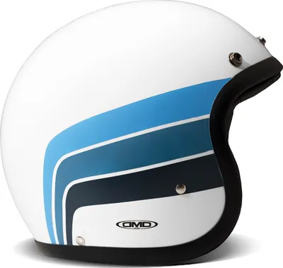 Immagine prodotto di Casco Jet Cafe Racer DMD RETRO Olympus White Blue Gloss taglia XS