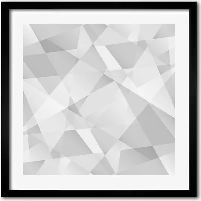 Produktbild von Bild - 50 cm x 50 cm - MDF - Rahmen, Wandkunst - Abstraktion Hintergrund